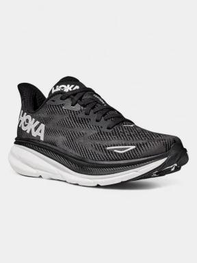 pantofi pentru alergat pe asfalt pt. femei Hoka Clifton 9 negru 1