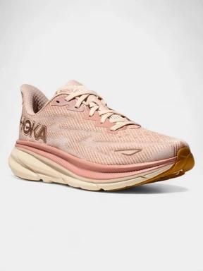 pantofi pentru alergat pe asfalt pt. femei Hoka Clifton 9 roz 1
