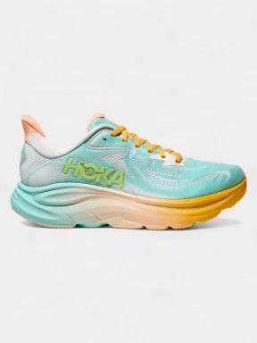 pantofi pentru alergat pe asfalt pt. barbati Hoka Clifton 10 albastru deschis 3