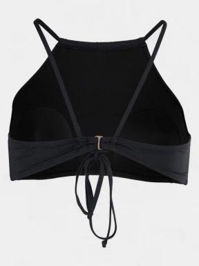 sutien bikini pt. femei Fundango Hogg High Neck Top negru 3