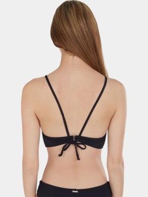 sutien bikini pt. femei Fundango Hogg High Neck Top negru 3