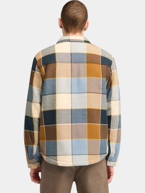 Sherpa Lined Plaid Overshirt