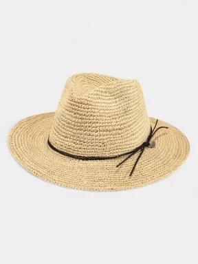 palarie de paie pt. femei Barts Celery Hat nisip 1