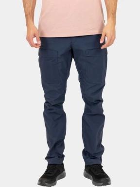 pantaloni de drumetie pt. barbati Fjallraven Abisko Hybrid Trail Trs M albastru inchis 1