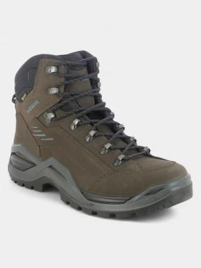 bocanci de drumetie impermeabili pt. barbati Lowa Renegade GTX Mid maro 1