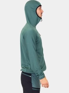 pulover polar pt. barbati Millet Lokka Hoodie Iii M verde 3