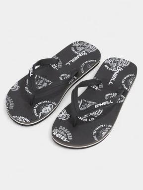 papuci flip flop pt. barbati O'Neill Profile Graphic Sandals negru 1