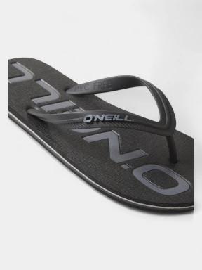 papuci flip flop pt. barbati O'Neill Profile Logo Sandals negru 3