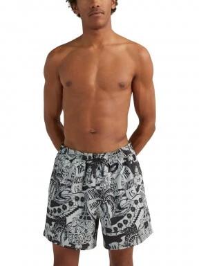 Packable Aop 15'' Hybrid Shorts