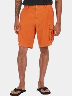 pantaloni scurti cu buzunare laterale pt. barbati O'Neill O'Riginals Cord Cargo Shorts portocaliu 1