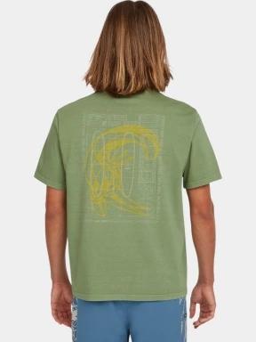 tricou cu maneci scurte pt. barbati O'Neill O'Riginals Morning Star T-Shirt verde 3