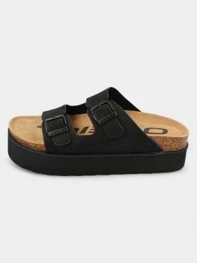papuci pt. femei O'Neill Sandy Platform Slider Women Low negru 1