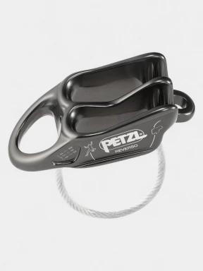 dispozitiv de fixare Petzl Reverso gri 1