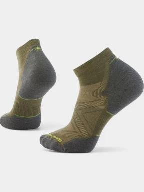 ciorapi sport Smartwool Run Targeted Cushion Ankle Socks oliv 1
