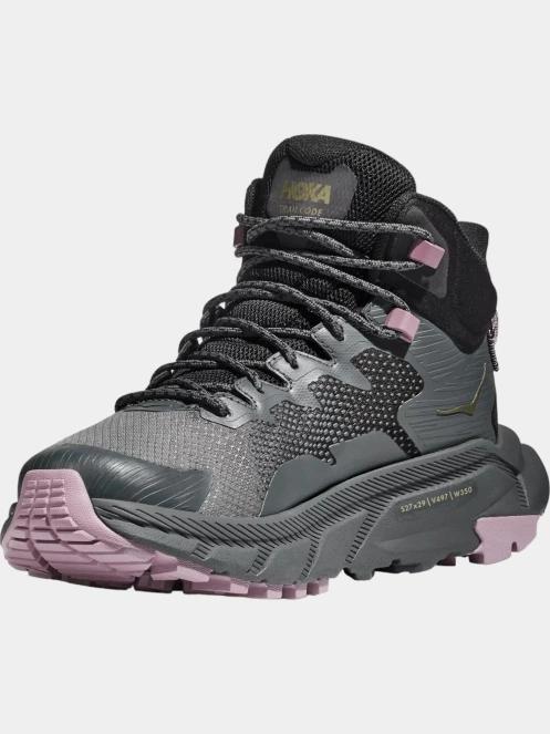 bocanci de drumetie pt. femei Hoka Trail Code GTX gri 4