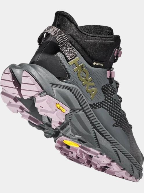 bocanci de drumetie pt. femei Hoka Trail Code GTX gri 5
