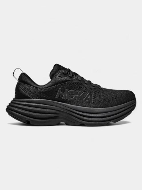 pantofi pentru alergat pe asfalt pt. barbati Hoka Bondi 8 negru 4