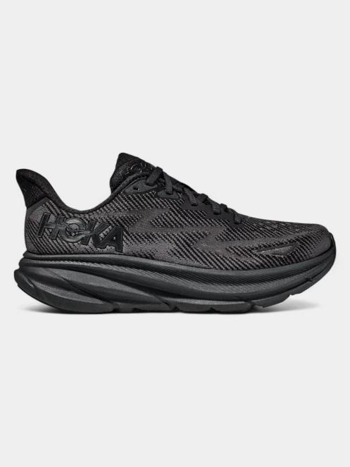 pantofi pentru alergat pe asfalt pt. barbati Hoka Clifton 9 negru 3
