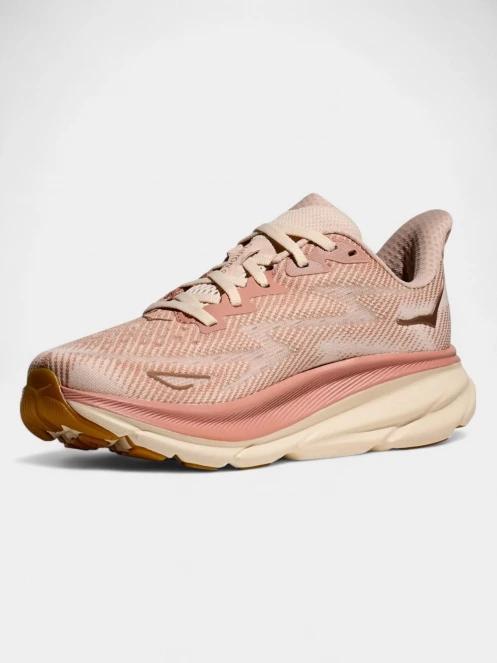 pantofi pentru alergat pe asfalt pt. femei Hoka Clifton 9 roz 5