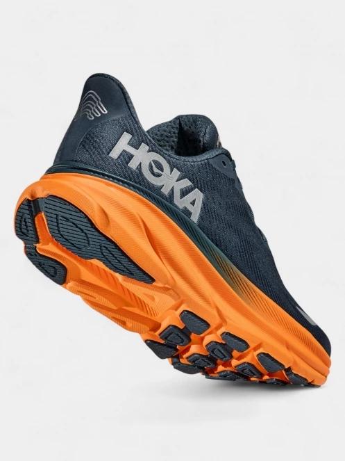 pantofi pentru alergat pe asfalt pt. barbati Hoka Clifton 9 GTX albastru inchis 6