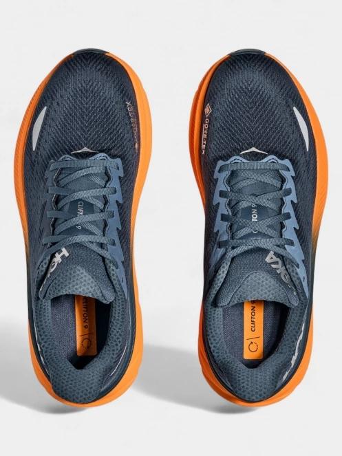 pantofi pentru alergat pe asfalt pt. barbati Hoka Clifton 9 GTX albastru inchis 8