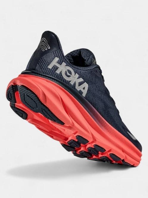 pantofi pentru alergat pe asfalt pt. femei Hoka Clifton 9 GTX albastru inchis 6