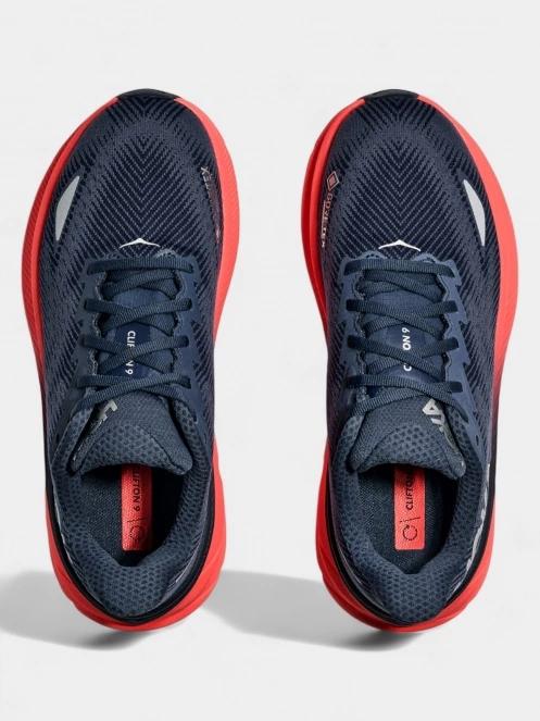 pantofi pentru alergat pe asfalt pt. femei Hoka Clifton 9 GTX albastru inchis 8