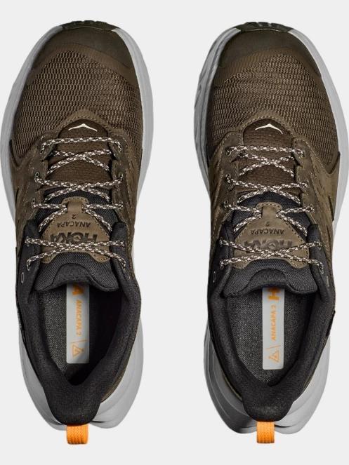 pantofi de drumetie pt. barbati Hoka Anacapa 2 Low GTX maro 8