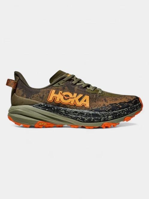 pantofi de cros pt. barbati Hoka Speedgoat 6 WIDE oliv 3