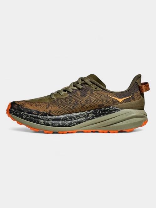 pantofi de cros pt. barbati Hoka Speedgoat 6 WIDE oliv 4