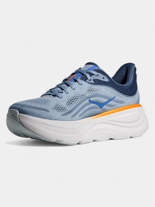 pantofi de cros pt. barbati Hoka Bondi 9 WIDE albastru deschis 5
