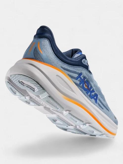 pantofi de cros pt. barbati Hoka Bondi 9 WIDE albastru deschis 6