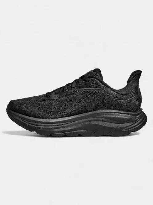 pantofi pentru alergat pe asfalt pt. barbati Hoka Clifton 10 negru 4