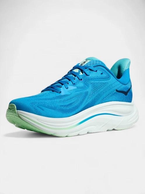 pantofi pentru alergat pe asfalt pt. barbati Hoka Clifton 10 albastru 5