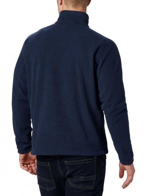 pulover polar pt. barbati Columbia Fast Trek II Full Zip Fleece albastru inchis 4