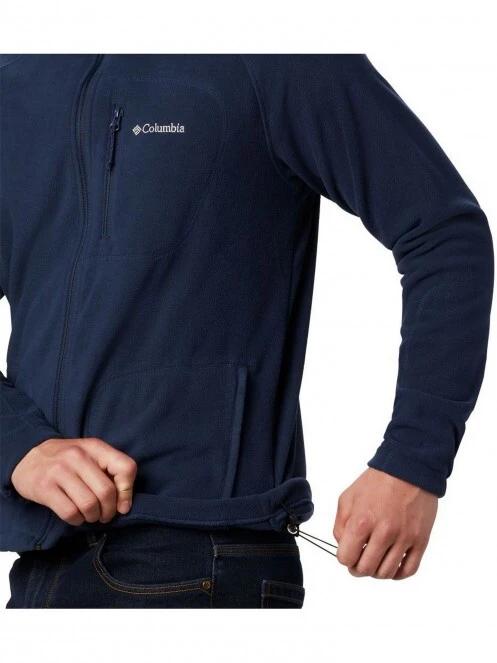 pulover polar pt. barbati Columbia Fast Trek II Full Zip Fleece albastru inchis 5