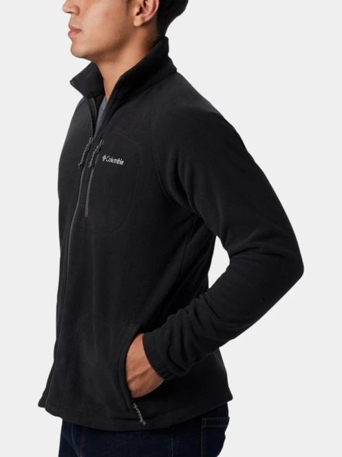 pulover polar pt. barbati Columbia Fast Trek II Full Zip Fleece negru 3