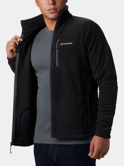 pulover polar pt. barbati Columbia Fast Trek II Full Zip Fleece negru 5