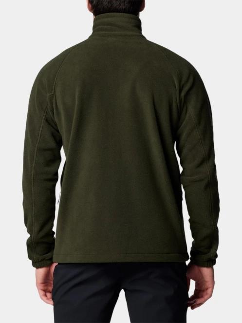 pulover polar pt. barbati Columbia Fast Trek II Full Zip Fleece verde 4