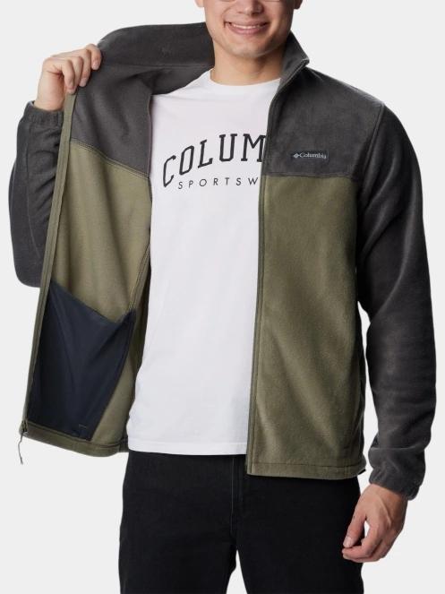 pulover polar pt. barbati Columbia Steens Mountain Full Zip 2.0 gri 6