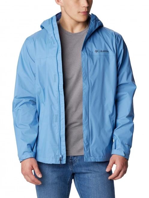 haine de ploaie pt. barbati Columbia Watertight II Jacket albastru deschis 5