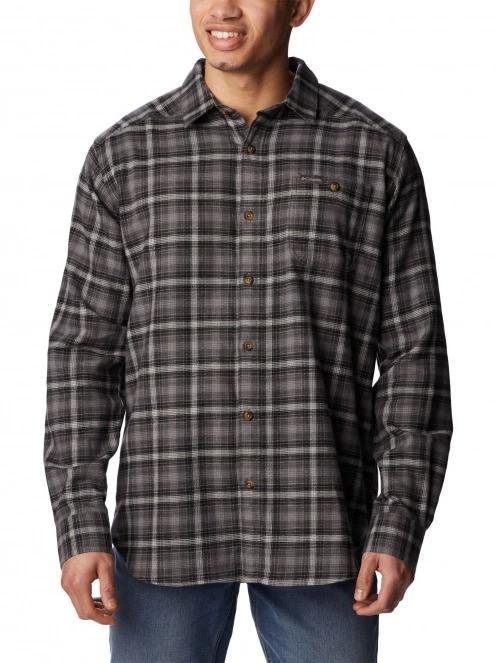 camasa cu maneci lungi pt. barbati Columbia Cornell Woods Flannel Long Sleeve Shirt gri 2