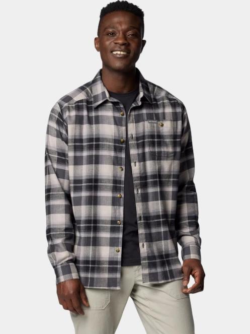 camasa cu maneci lungi pt. barbati Columbia Cornell Woods Flannel Long Sleeve Shirt gri 2