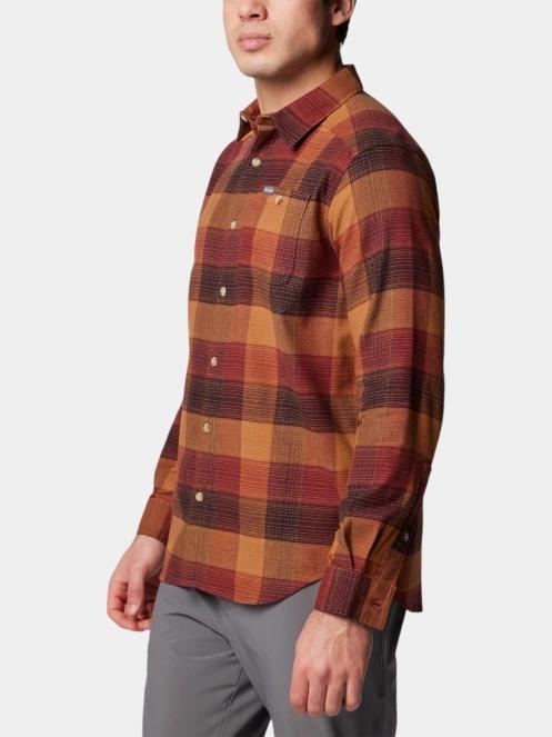 camasa cu maneci lungi pt. barbati Columbia Cornell Woods Flannel Long Sleeve Shirt maro 5