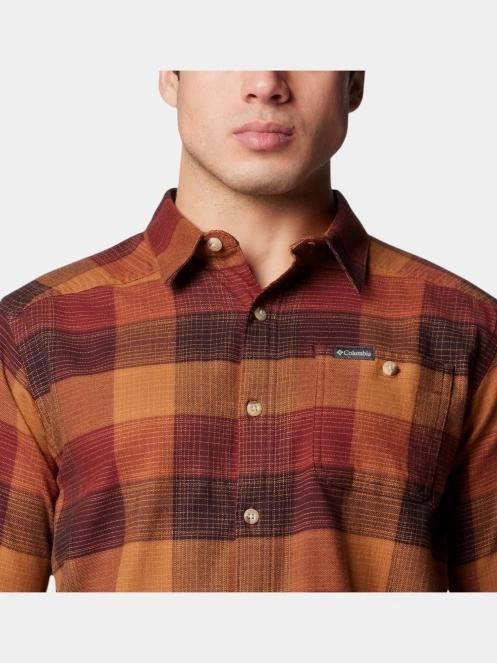 camasa cu maneci lungi pt. barbati Columbia Cornell Woods Flannel Long Sleeve Shirt maro 6