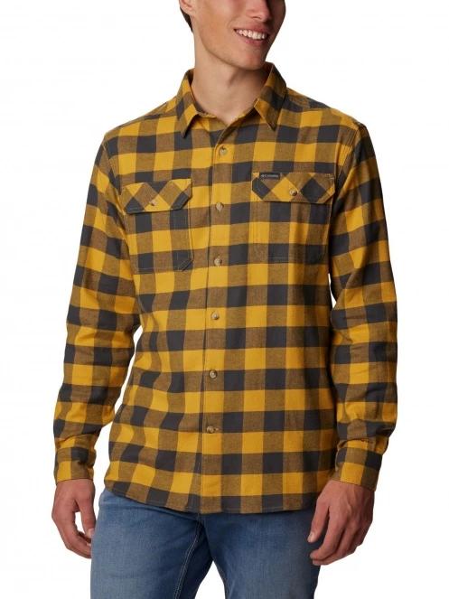 camasa cu maneci lungi pt. barbati Columbia Flare Gun Stretch Flannel galben 2