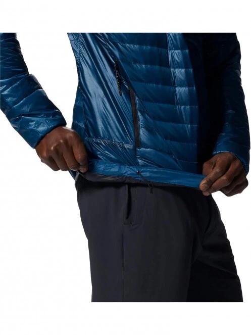 geaca matlasata de tranzitie pt. barbati Mountain Hardwear Ghost Shadow Hoody albastru 6