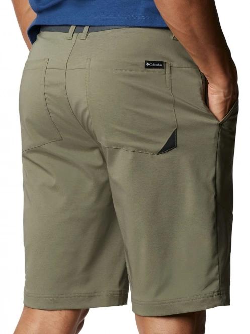 pantaloni scurti pentru drumetii pt. barbati Columbia Tech Trail Short verde 6