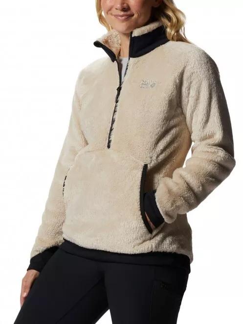 pulover polar pt. femei Mountain Hardwear Polartec High Loft Pullover nisip 5