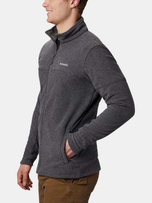pulover polar pt. barbati Columbia Basin Trail III Full Zip gri 3
